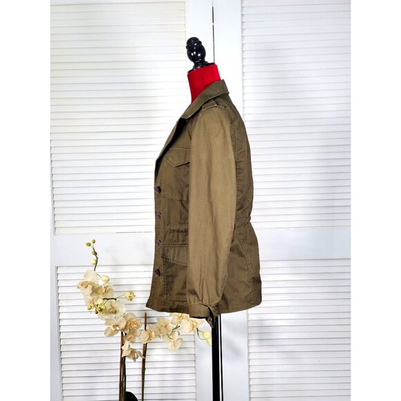 Madewell Women's Olive All Weather Outbound Military Style 02843 Sz XS 1033 - Picture 5 of 16